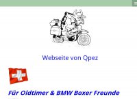 Webseite von Qpez